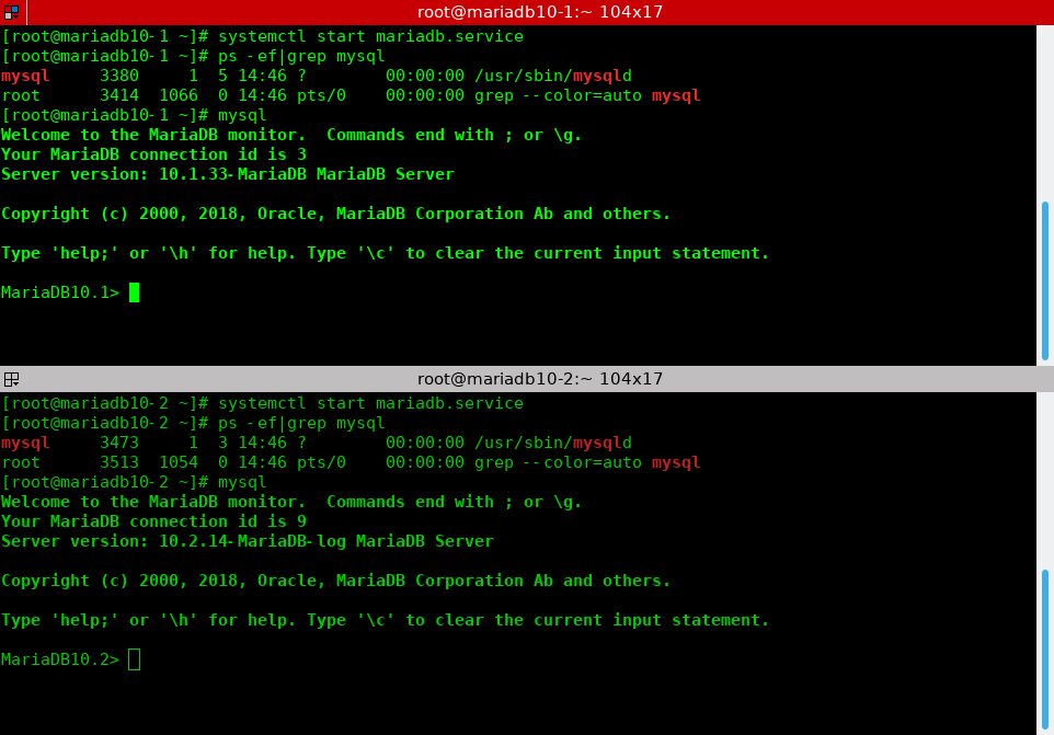 MariaDB 10.1 กับ 10.2 เลือกเวอร์ชันไหนดี